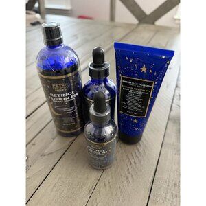 Lot of 4 Peter Thomas Roth Mega-Size Retinol Fusion PM + Regular Sizes + Body Mo